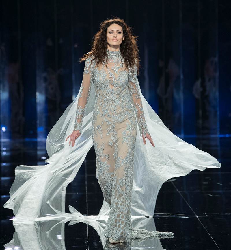 Paola Turani al Fashion Show 2019 a Roma